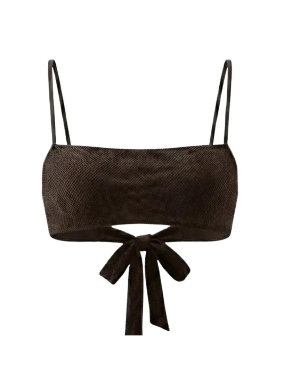 Better Tan Barbados Top Black M (Fits like an XS)